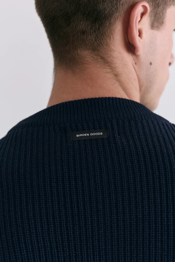 Tricot Boxy Navy