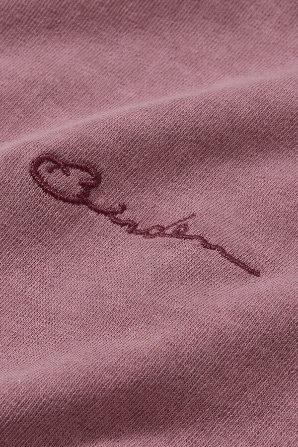 Camiseta Broderie Cerise