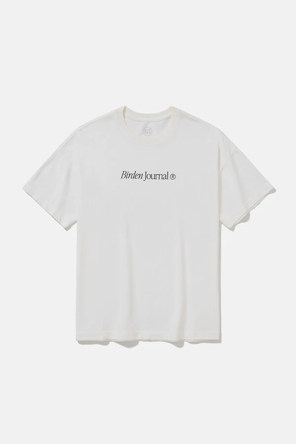 Camiseta Boxy Birden Journal Off