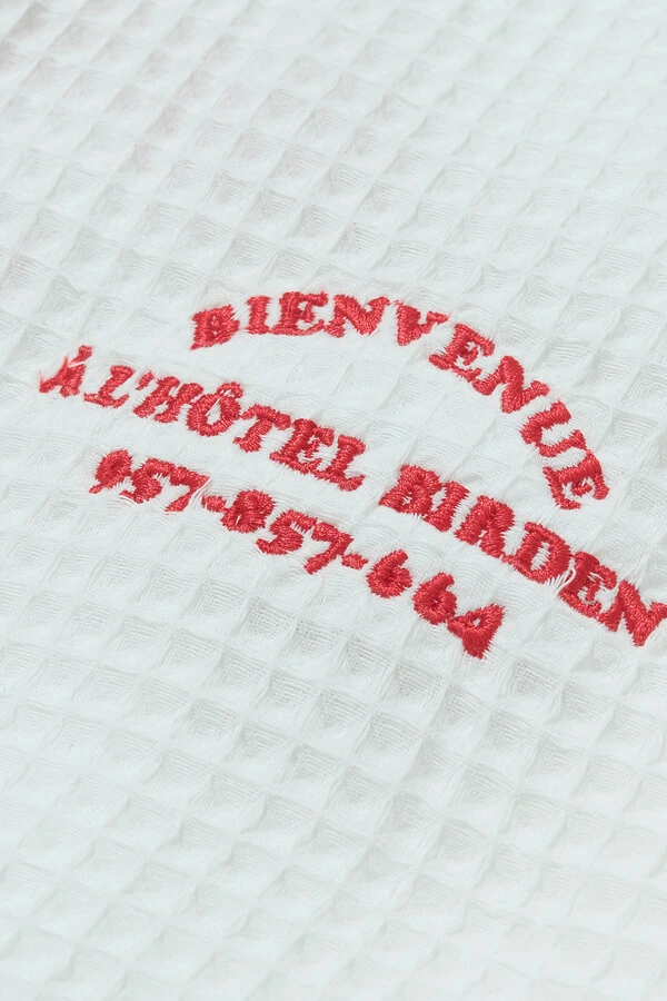 Roupão Piquet Hôtel Birden