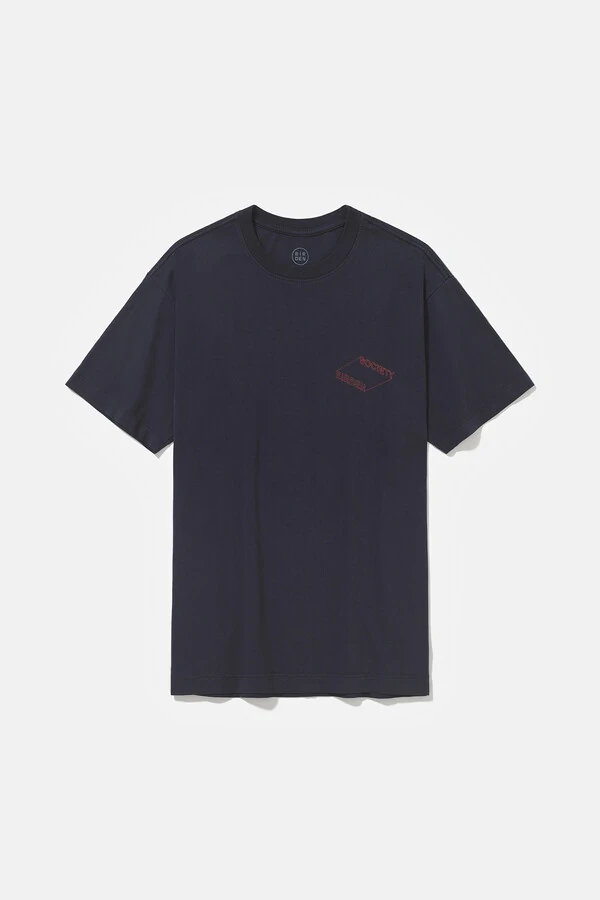 Camiseta Outline Deep Blue