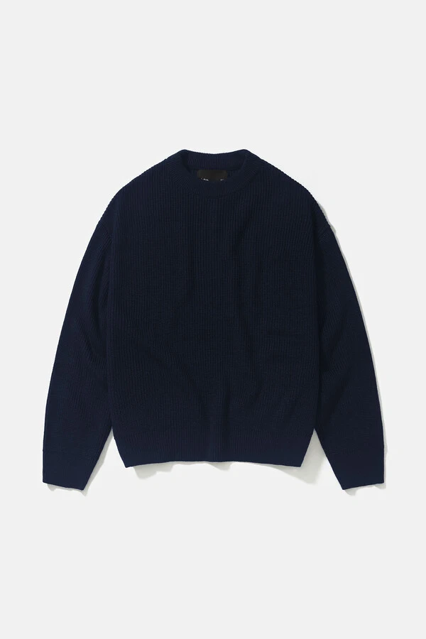 Tricot Boxy Navy