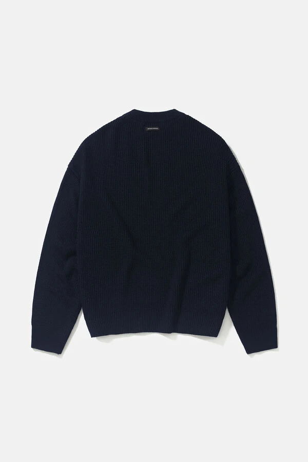 Tricot Boxy Navy