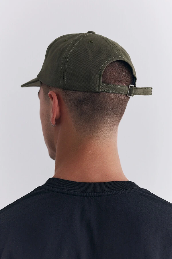 Boné Base Letter Olive