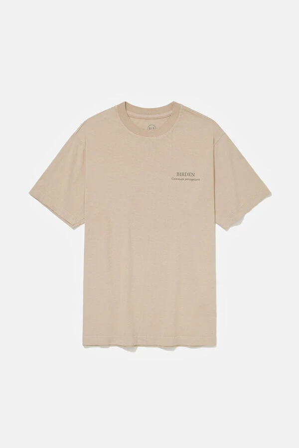 Camiseta Commute Perceptions Sand