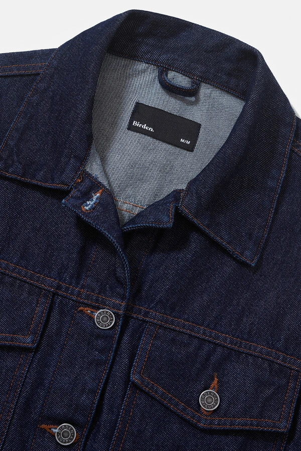 Jaqueta Jeans Trucker Midnight