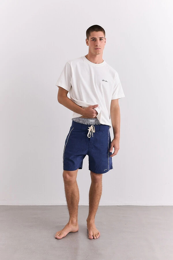 Camiseta Broderie Off-White