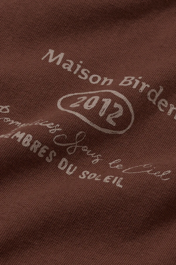 Camiseta Maison Birden Cacau