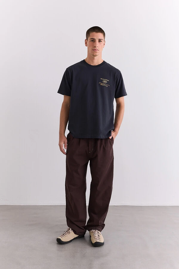 Camiseta Maison Birden Deep Blue