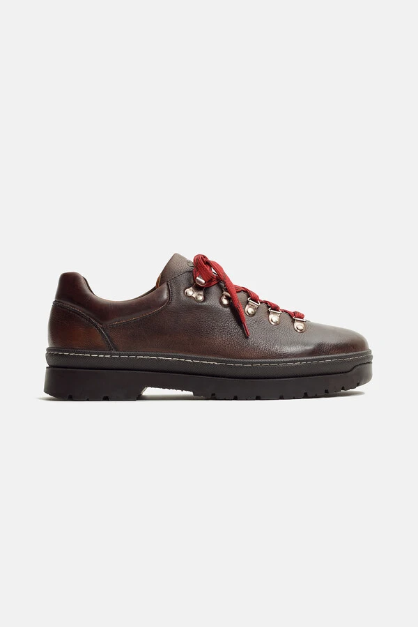 Hiking Boot Low Redwood Leather