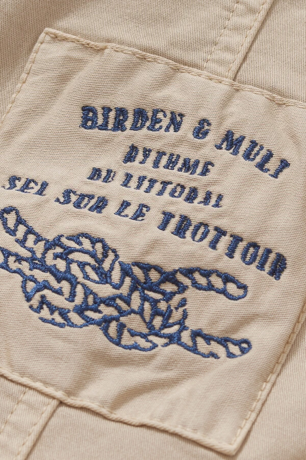 Jaqueta Quarter Zip Stoned Sand x Muli