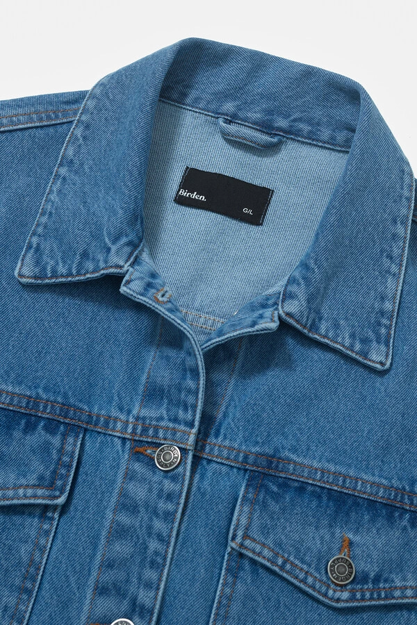 Jaqueta Jeans Trucker Sky