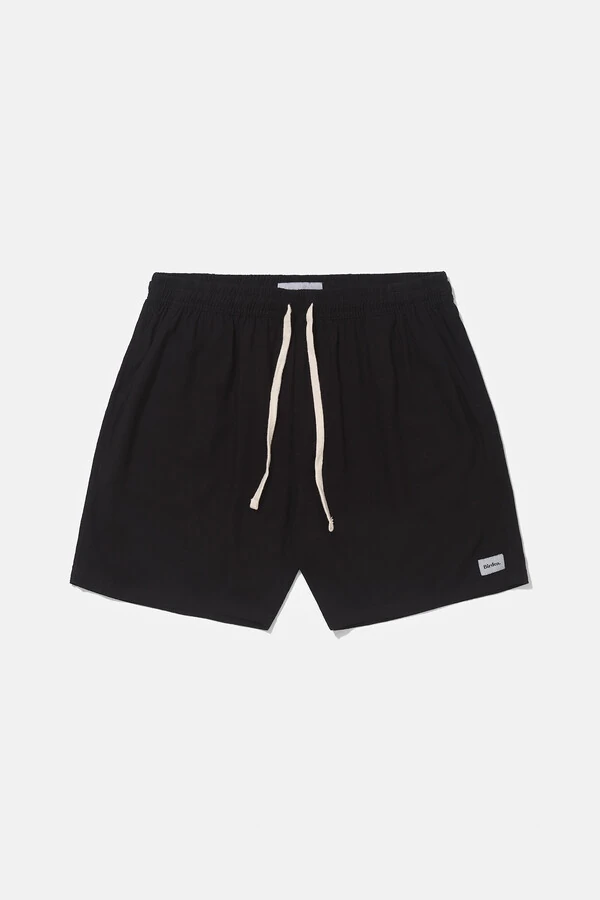 Shorts Linen Black
