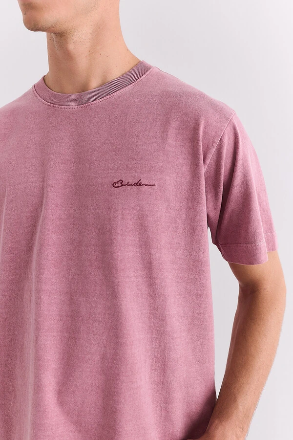 Camiseta Broderie Cerise