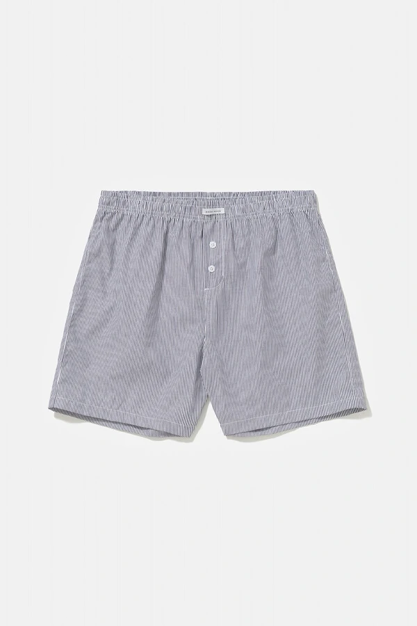 Shorts Boxer Stripes Deep Blue