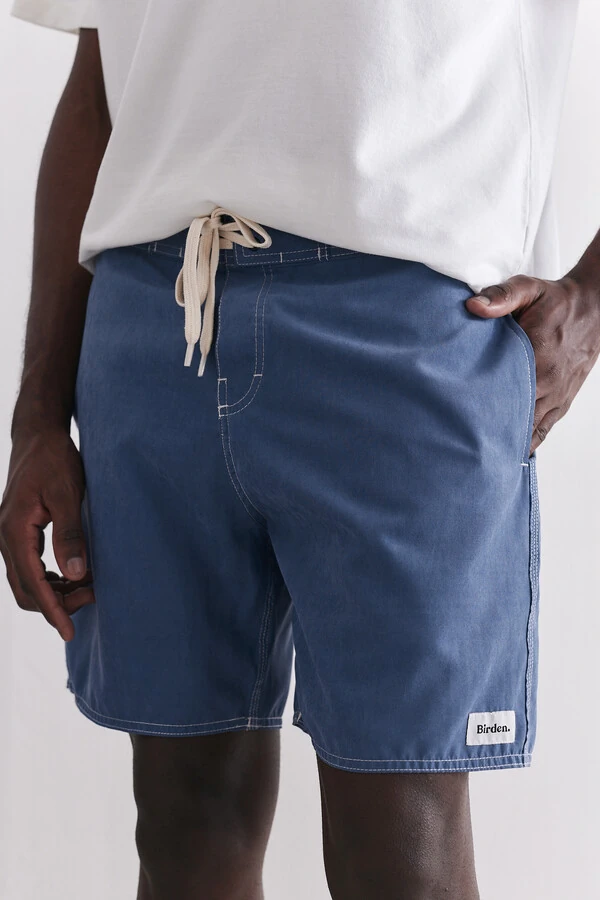 Boardshort Cupro Twill Lichen Blue