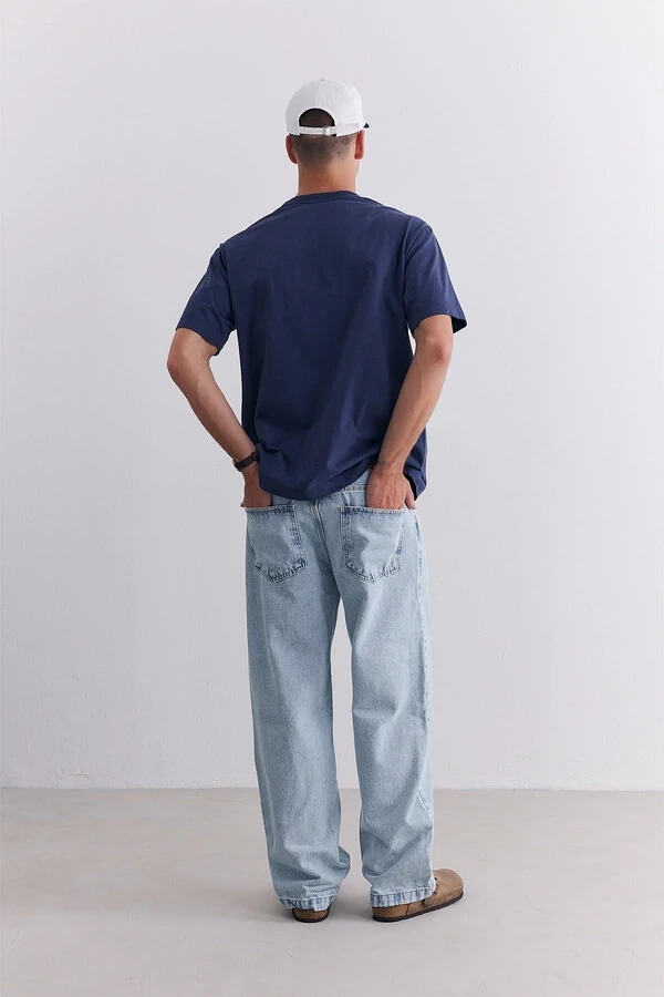Calça Jeans Wide Cloudy
