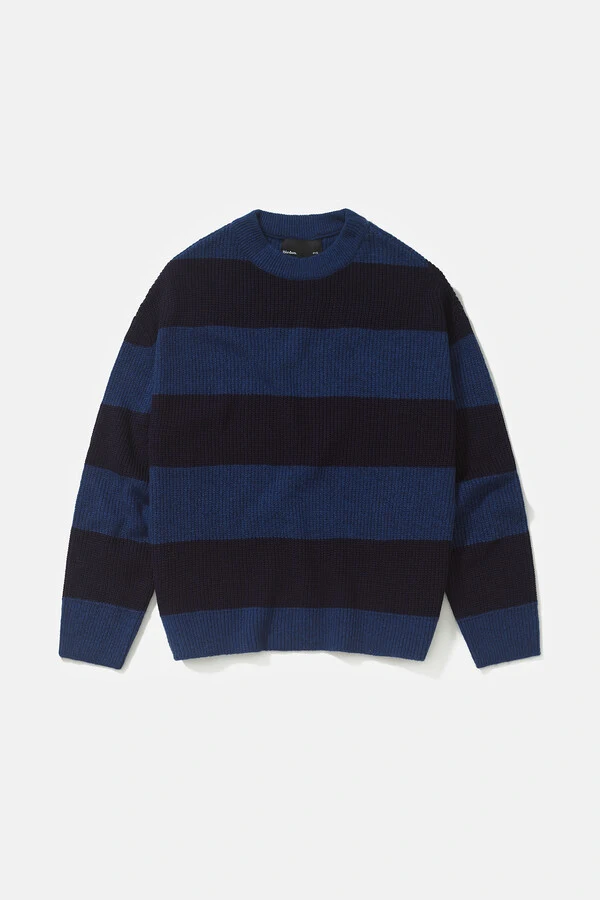 Tricot Boxy Tidal Blue