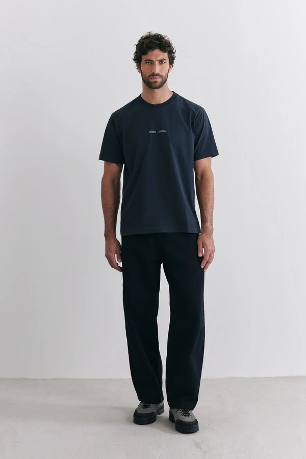 Camiseta Journal Deep Blue