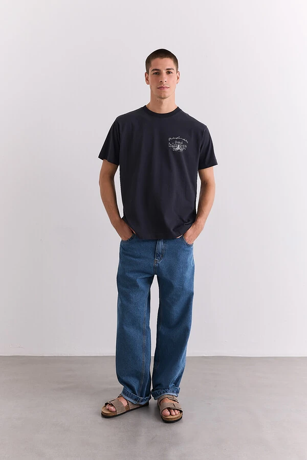 Camiseta Birden Amis Deep Blue