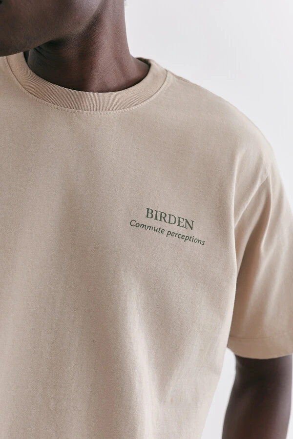 Camiseta Commute Perceptions Sand