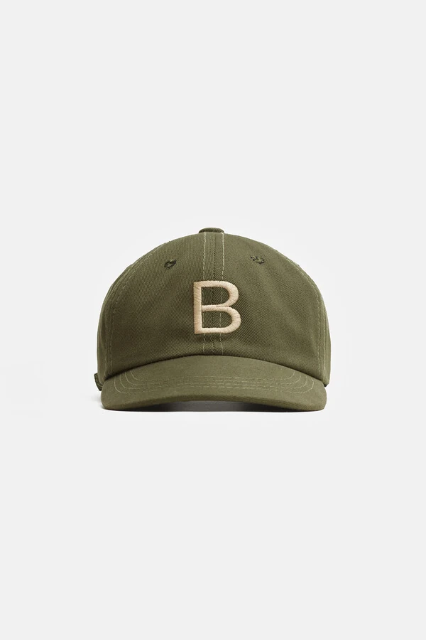 Boné Base Letter Olive