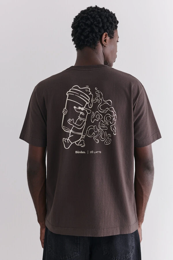 Camiseta Club Brown X Zé Latte Café