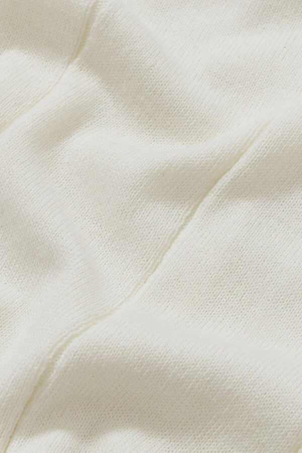 Polo Tricot Fine Off White
