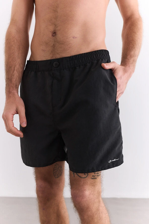 Shorts Cupro Black