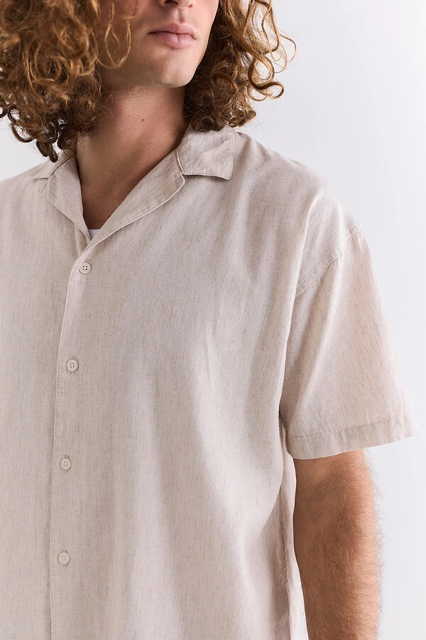 Camisa Linen Porto Natural