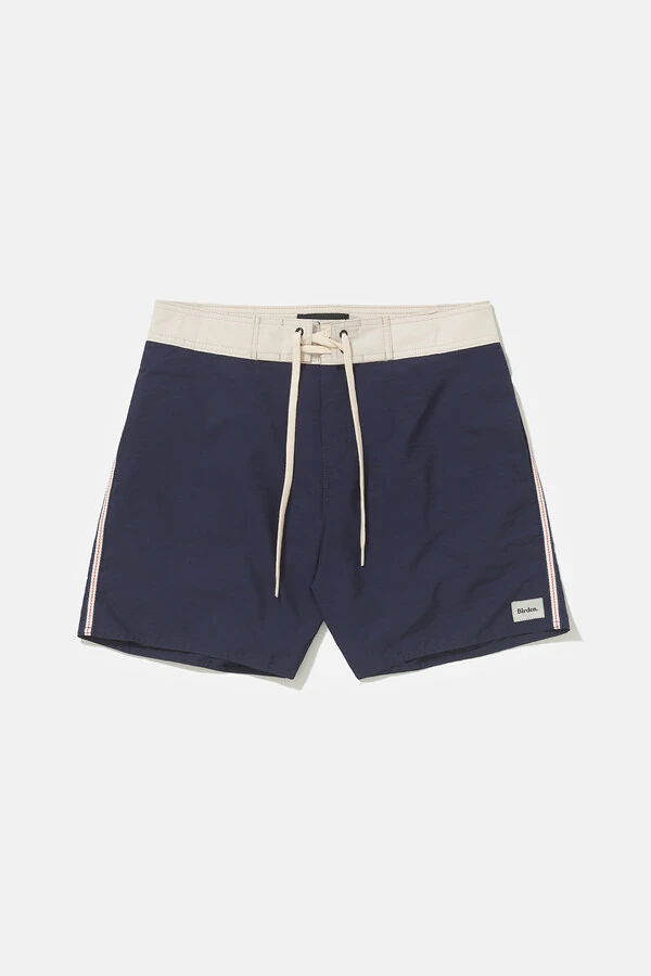 Boardshort Techno Peach Navy