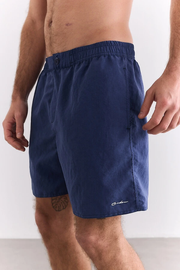 Shorts Cupro Blue