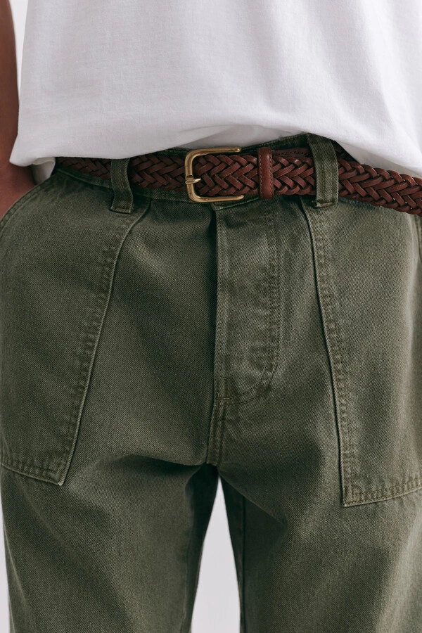 Calça Fatigue Washed Green
