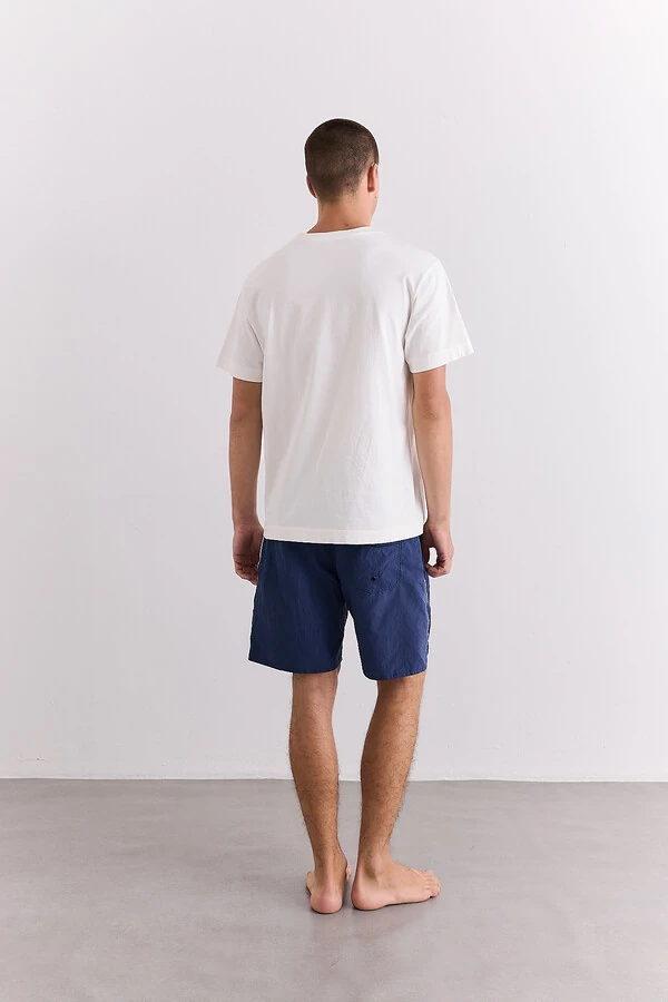 Camiseta Broderie Off-White