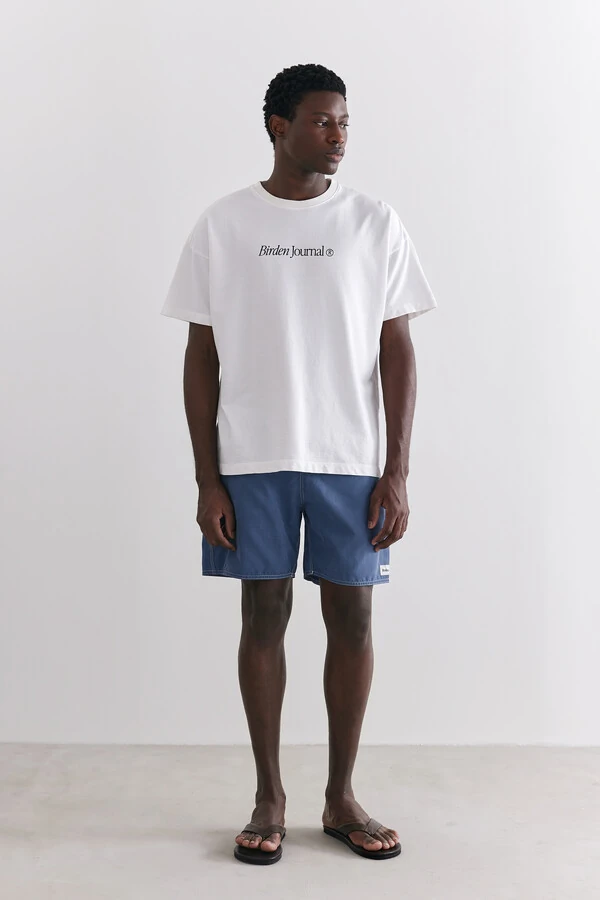 Boardshort Cupro Twill Lichen Blue