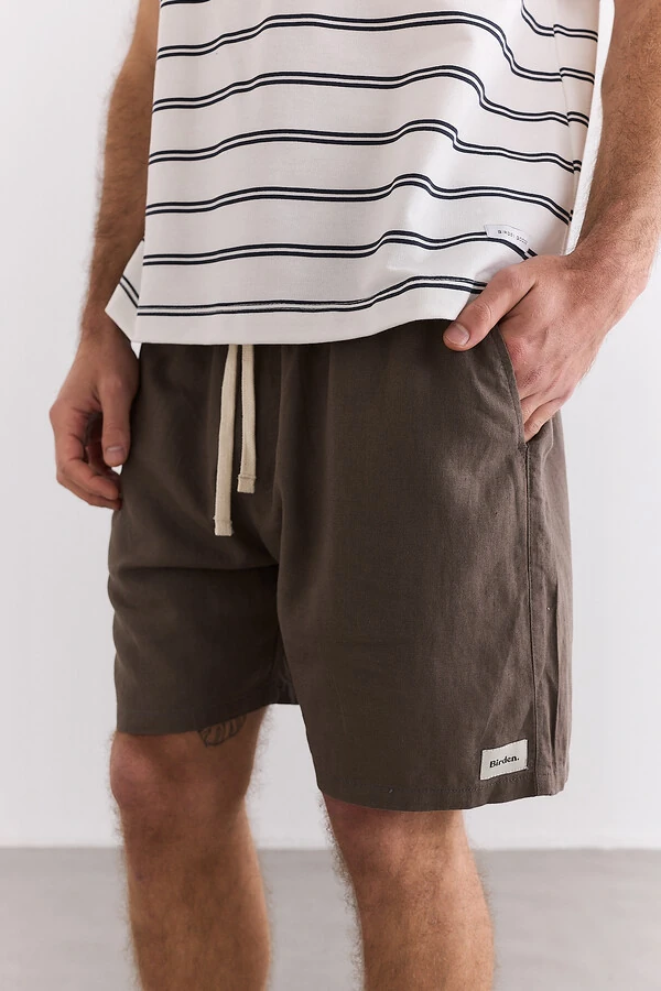 Shorts Linen Rattan