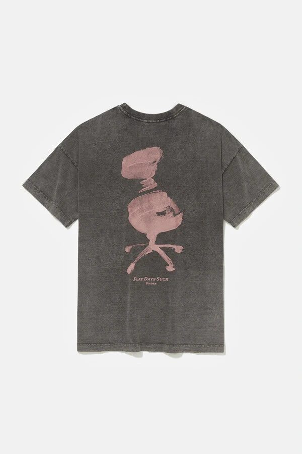 Camiseta Boxy Flat Days Storm