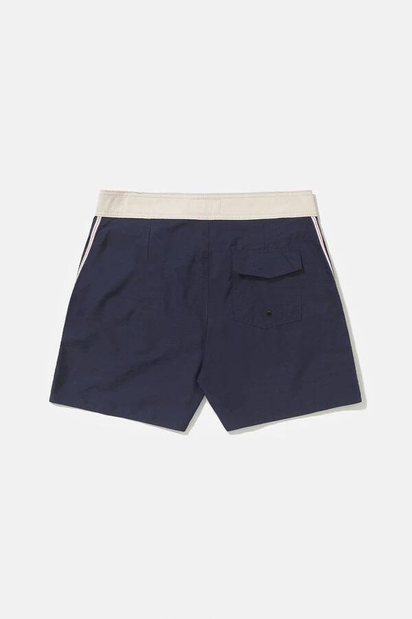 Boardshort Techno Peach Navy