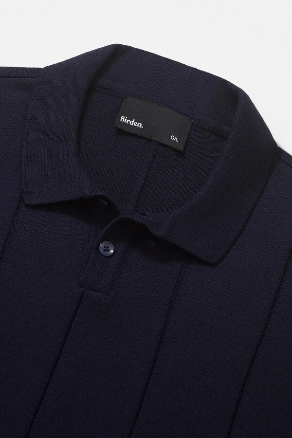 Polo Tricot Fine Navy