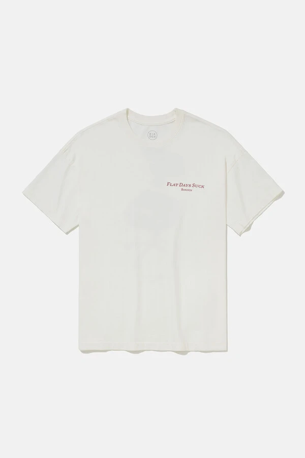 Camiseta Boxy Flat Days Off-White