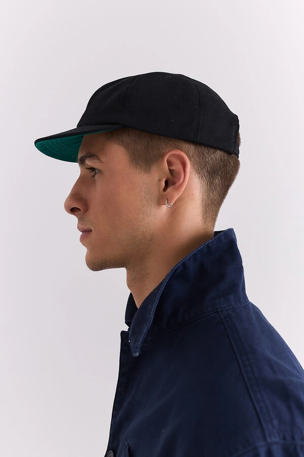 Boné Base Letter Black