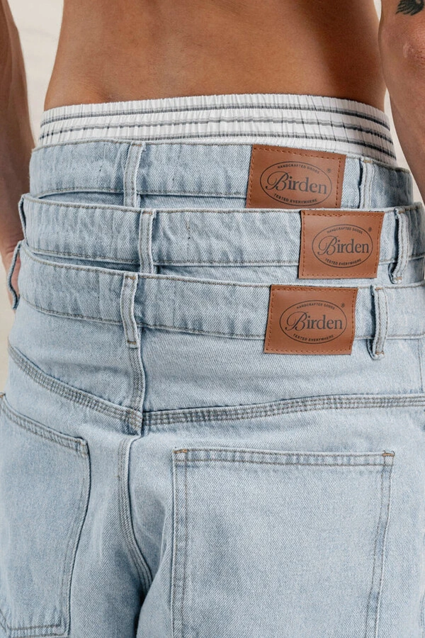 Calça Jeans Wide Cloudy