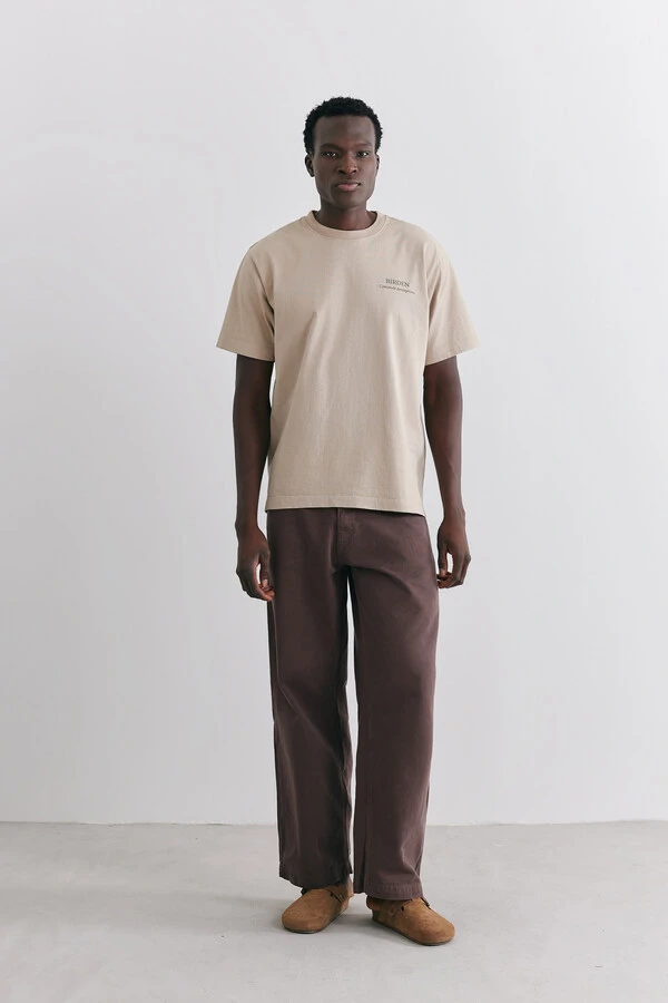 Camiseta Commute Perceptions Sand
