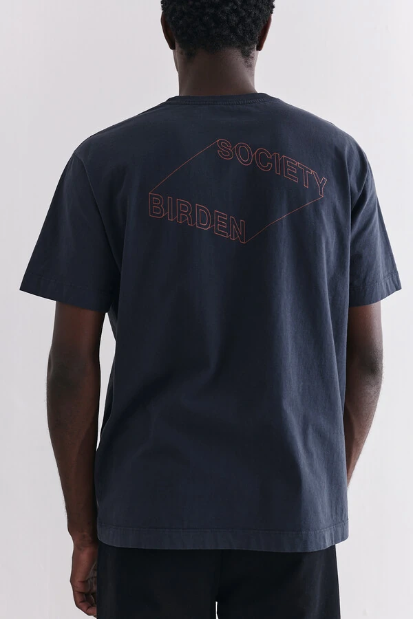 Camiseta Outline Deep Blue