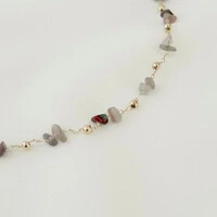 Choker Hana Cascalho com Esfera