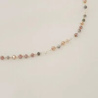 Pulseira Lima Silver Cristais Coloridos