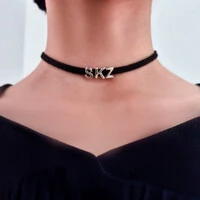 Choker BTS SKZ BP Letra Passante