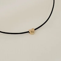 Choker Laguna Fio Coreano com Coração
