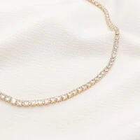 Choker Sorocaba Riviera de Zircônia Cristal