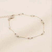 Pulseira Essenza Bolinha Trabalhada